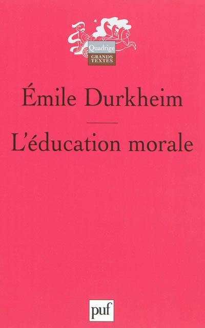 L'éducation morale