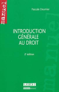 Introduction générale au droit