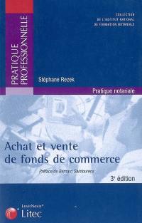 Achat et vente de fonds de commerce