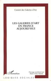 Les galeries d'art en France aujourd'hui