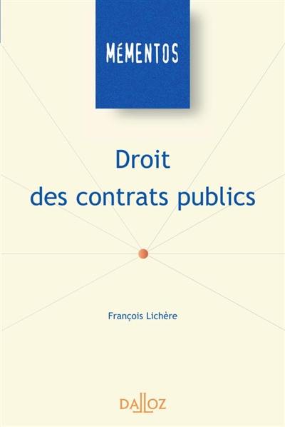 Droit des contrats publics