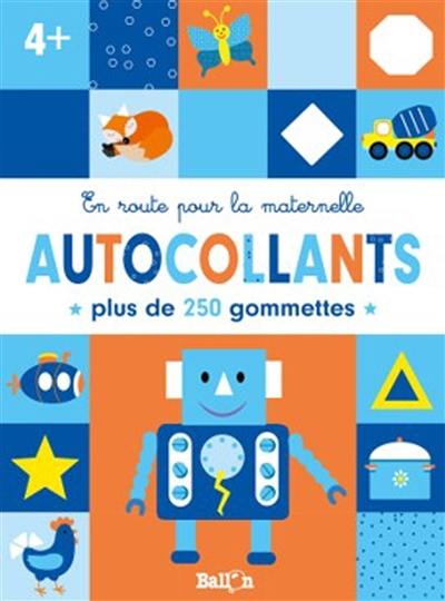 Autocollants 4+ : plus de 250 gommettes