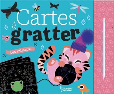 Les animaux : cartes à gratter