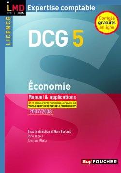 DCG 5, économie : manuel & applications