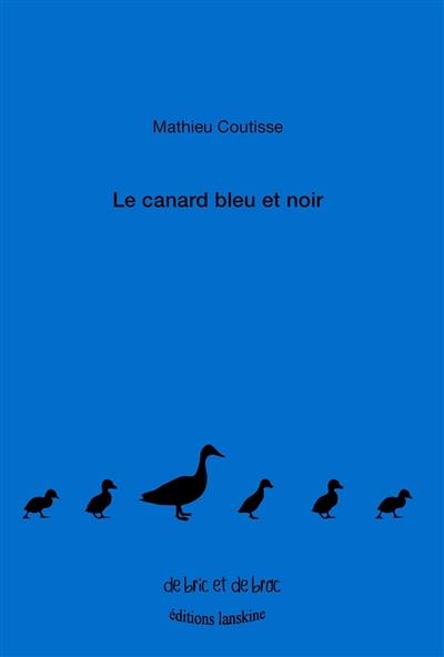 Le canard bleu et noir