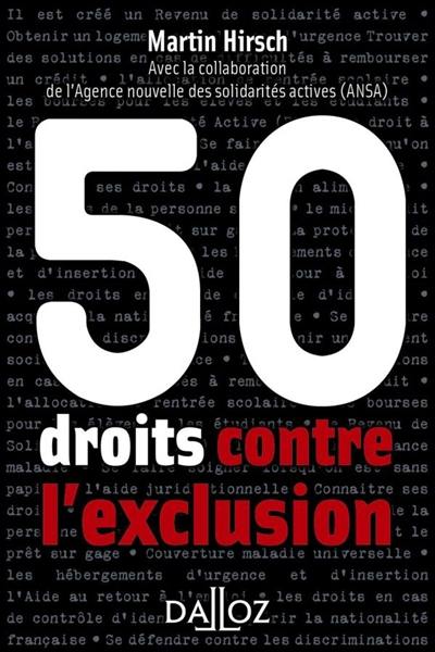 50 droits contre l'exclusion