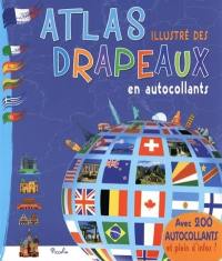 Atlas illustré des drapeaux en autocollants