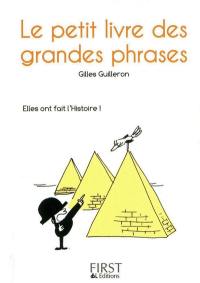 Le petit livre des grandes phrases