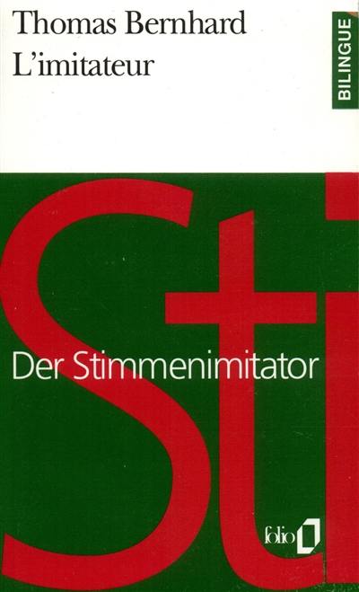 L'imitateur : choix. Der Stimmenimitator : Auswahl