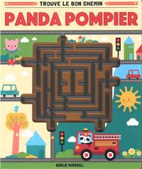 Panda pompier : trouve le bon chemin