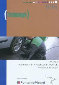 Technologie : 1re et Term Bac Pro 3 ans maintenance automobile