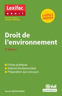 Droit de l'environnement : licence & master