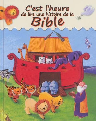 C'est l'heure de lire une histoire de la Bible