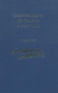 Correspondance générale de La Beaumelle (1726-1773). Vol. 5. 3 mai 1752-14 avril 1753