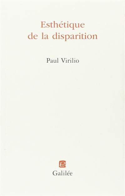 Esthétique de la disparition