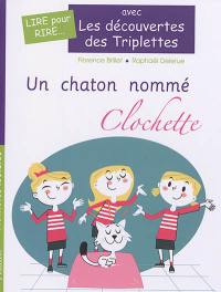 Les découvertes des triplettes. Un chaton nommé Clochette