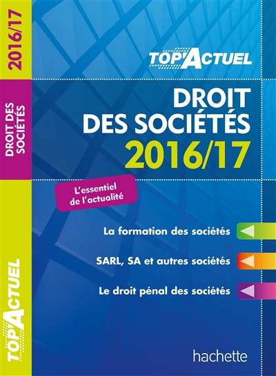 Droit des sociétés : 2016-17