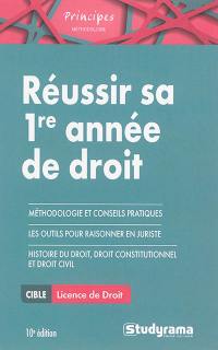 Réussir sa première année de droit