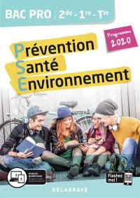 Prévention santé environnement (PSE) 2de, 1re, terminale bac pro : programme 2020