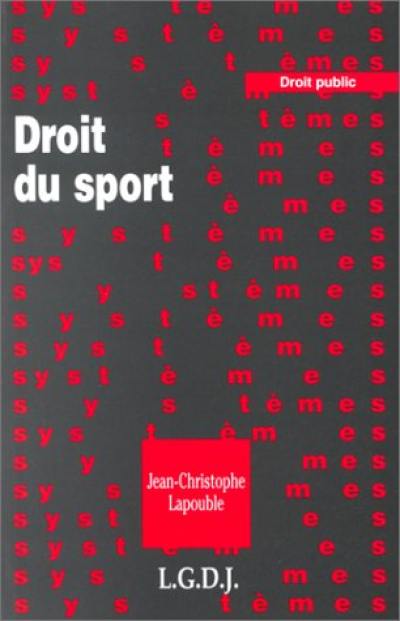 Droit du sport