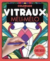 Méli-mélo : coloriage de vitraux