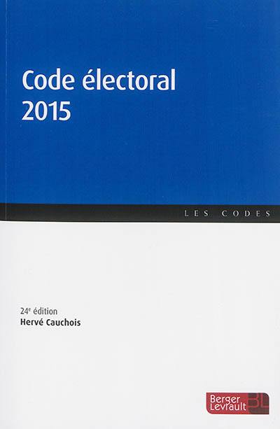 Code électoral 2015