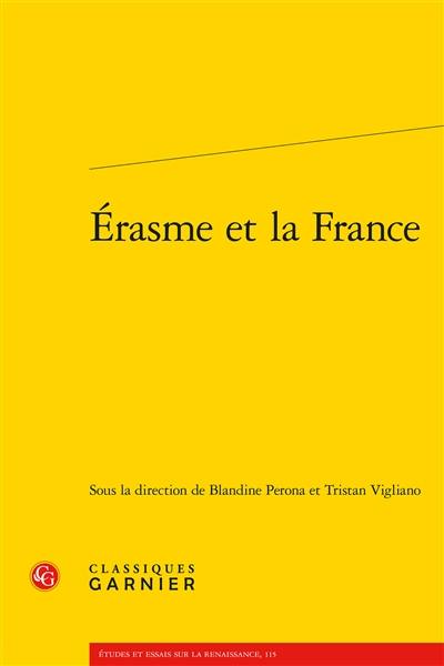 Erasme et la France