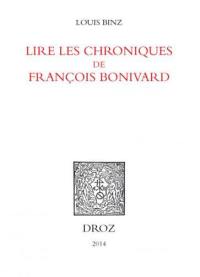 Lire les chroniques de François Bonivard