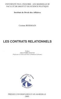 Les contrats relationnels