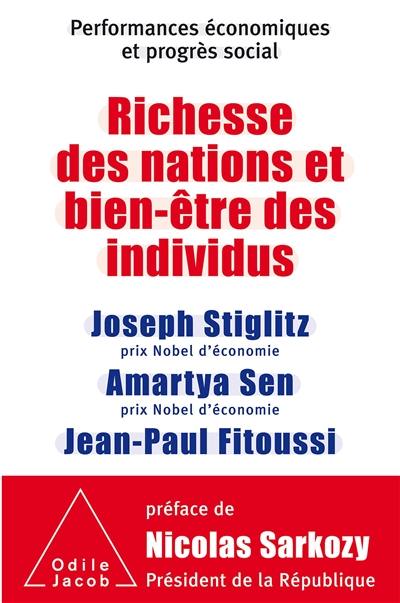 Richesse des nations et bien-être des individus