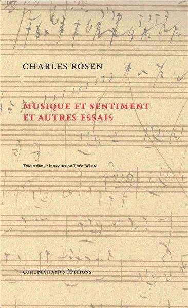 Musique et sentiment : et autres essais