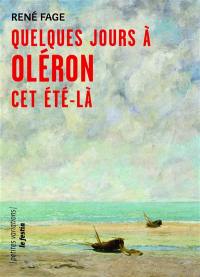 Quelques jours à Oléron cet été-là