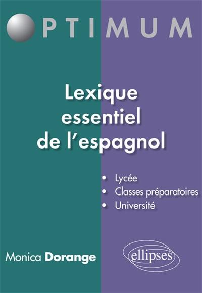 Lexique essentiel de l'espagnol