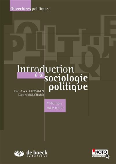 Introduction à la sociologie politique