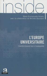 L'Europe universitaire : l'identité étudiante face à l'employabilité