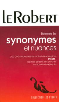 Dictionnaire des synonymes et nuances