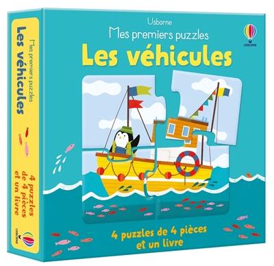 Les véhicules : Mes premiers puzzles