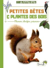 Petites bêtes & plantes des bois : observer, identifier, préserver