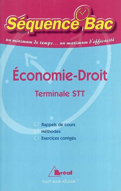 Economie-droit terminale STT