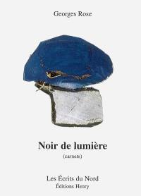 Noir de lumière : carnets