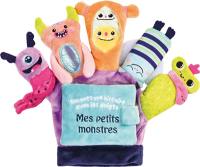 Mes petits monstres : raconte une histoire avec les doigts : livre gant