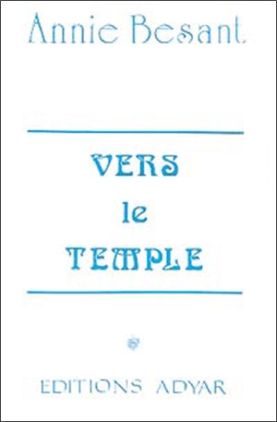 Vers le temple