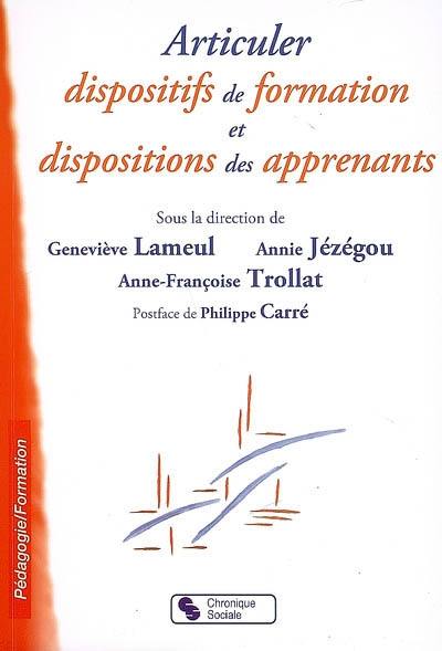 Articuler dispositifs de formation et dispositions des apprenants