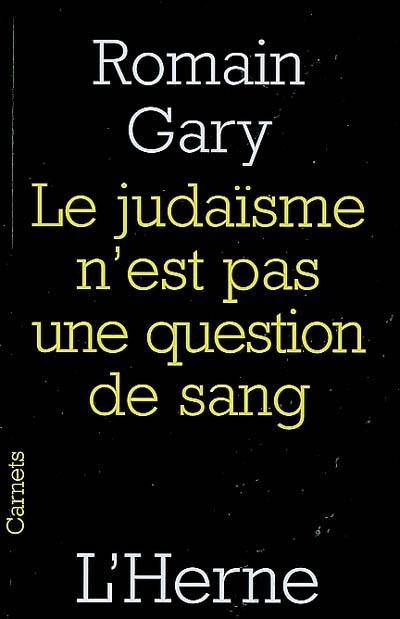 Le judaïsme n'est pas une question de sang