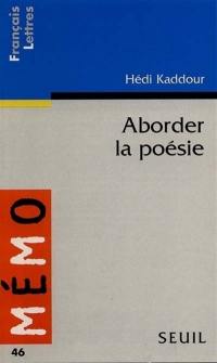 Aborder la poésie