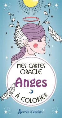 Anges à colorier : mes cartes oracle