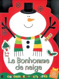 Le bonhomme de neige, 3-4 ans : avec 50 autocollants !