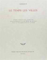 Le temps des villes : poèmes