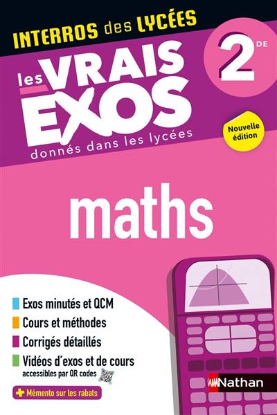 Maths 2de : les vrais exos donnés dans les lycées