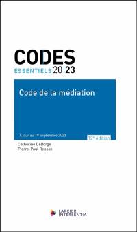 Code de la médiation 2023